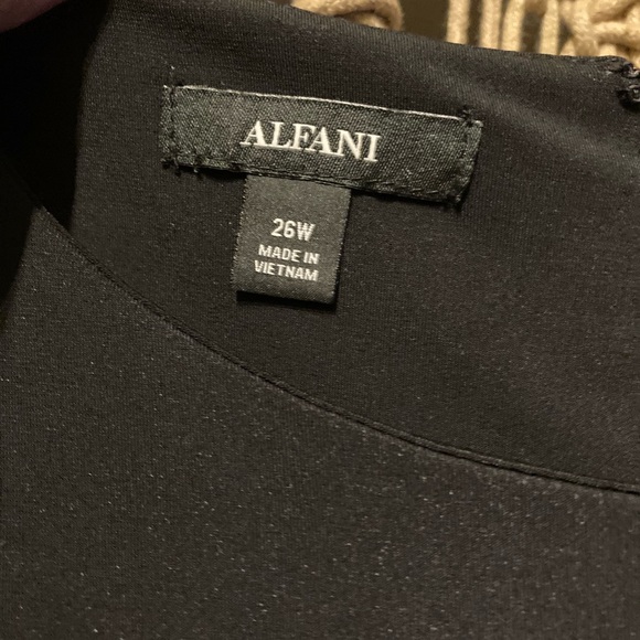 Alfani Tulip Print Flounce Cocktail Dress 26W - Picture 10 of 14